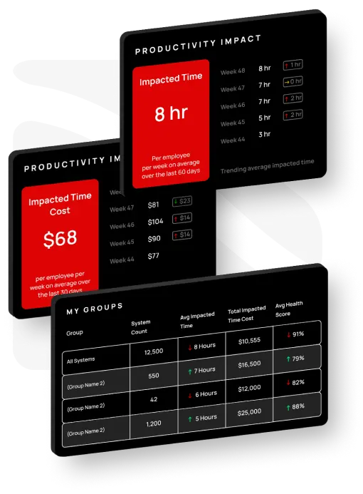 Two cards with different prices, showing variation and options
